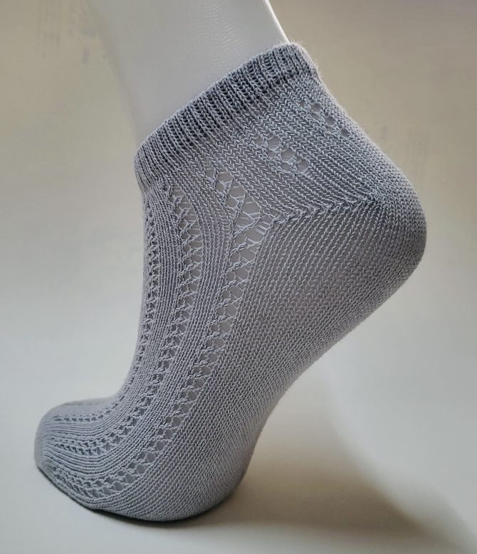 Fileli Kadın Görünmez Sneaker Patik Çorap (12'li)