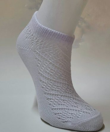 Fileli Kadın Görünmez Sneaker Patik Çorap (12'li)
