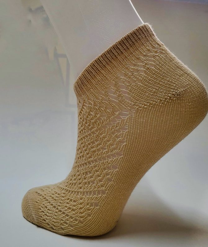 Fileli Kadın Görünmez Sneaker Patik Çorap (12'li)
